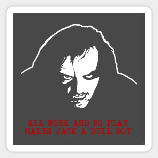 Horror Thriller - Jack a Dull Boy Sticker